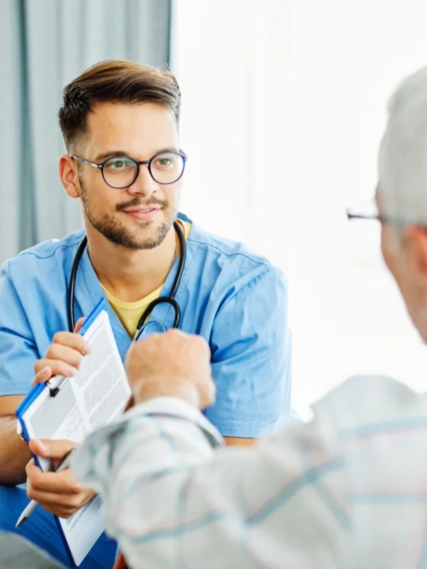 Pflege gemeinsam planen Aufnahmegespräch